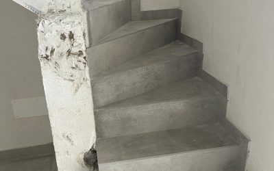 Escalera Antes y Después